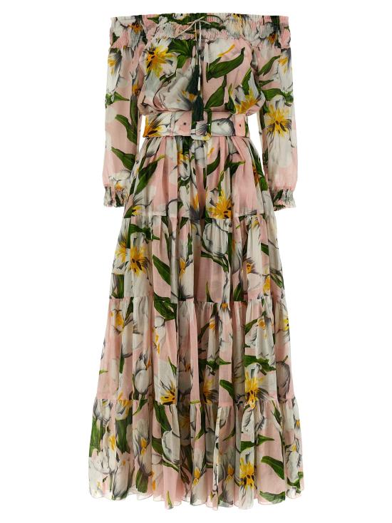 25SS 사만다 성 롱 원피스 EDENDRESS34SSOFTROSE