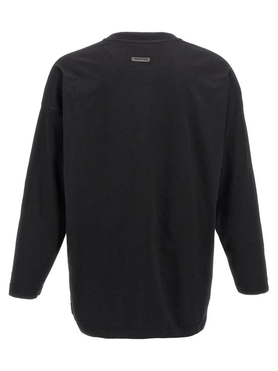 25SS 피어오브갓 긴팔 티셔츠 FGE2505111HWJBLACK - FEAR OF GOD