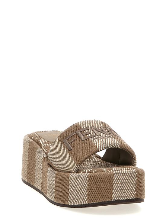 25SS 펜디 뮬/슬리퍼 8R8515ASB5F1STE - FENDI