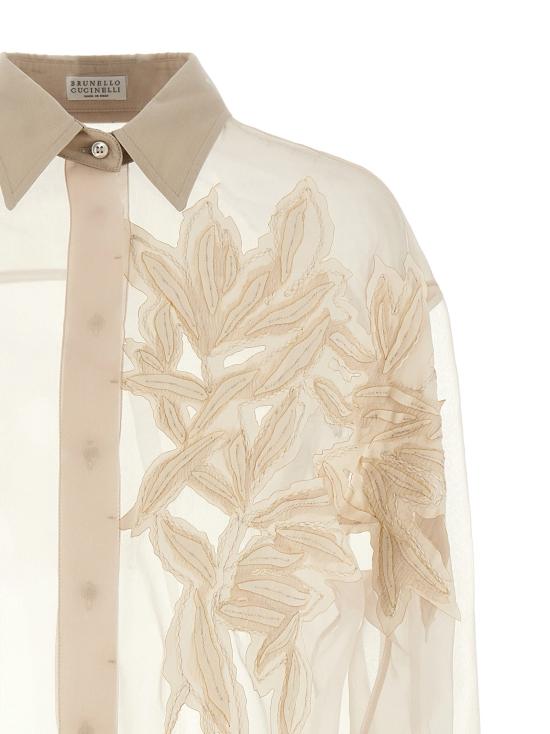 25SS 브루넬로 쿠치넬리 블라우스/셔츠 MF940RJ506C8539 - BRUNELLO CUCINELLI