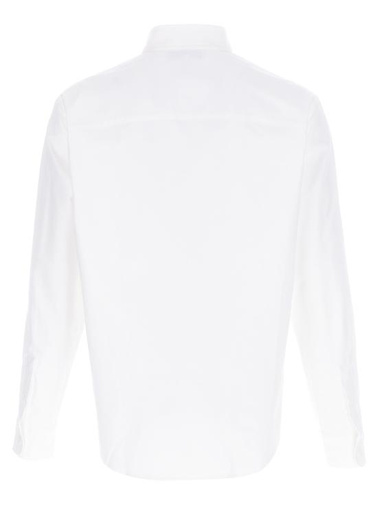 25SS 메종키츠네 볼드 폭스 헤드 자수 캐주얼 셔츠 MM00408WC5012P100 - MAISON KITSUNE