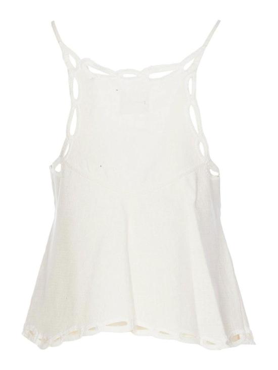  이자벨마랑에뚜왈 민소매 티셔츠 HT0537FAC1J12E20WH White - ISABEL MARANT ETOILE