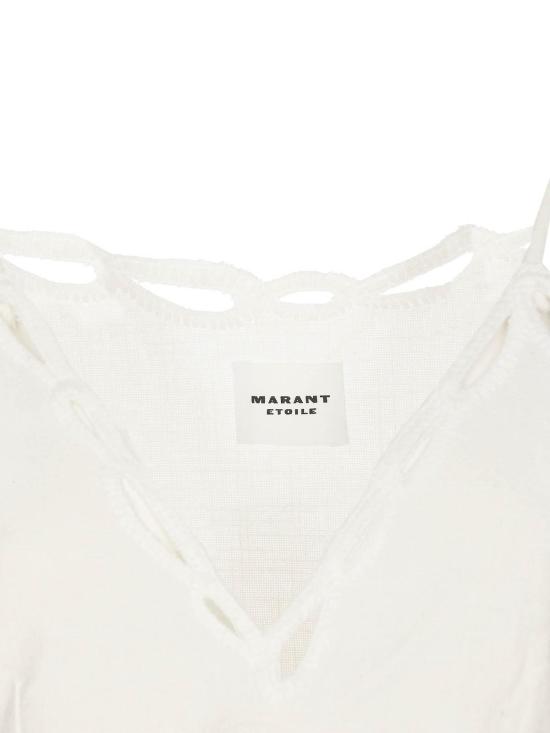  이자벨마랑에뚜왈 민소매 티셔츠 HT0537FAC1J12E20WH White - ISABEL MARANT ETOILE