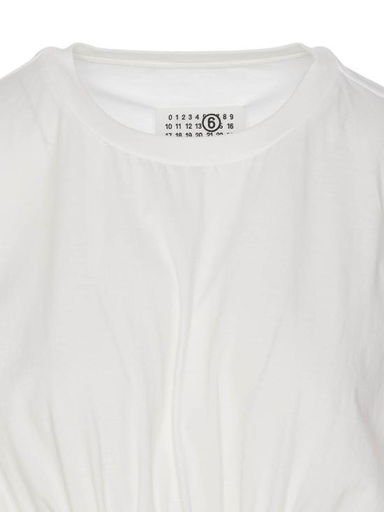  MM6 메종마르지엘라 반팔 티셔츠 S52GC0335M20048101 White - MM6 MAISON MARGIELA