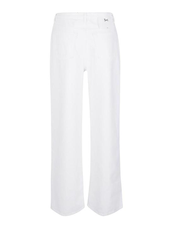 24FW 3x1 스트레이트 팬츠 FLIPJEANDR1094BLANC White - 3X1