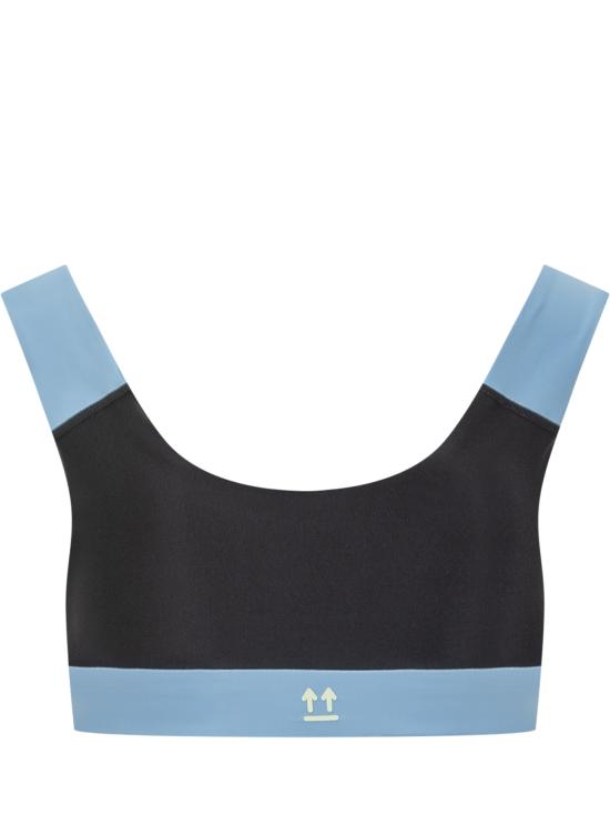 25SS 오프화이트 반팔 티셔츠 OWVO05CS25JER001 1040 BLACK LIGHT BLUE - OFF WHITE