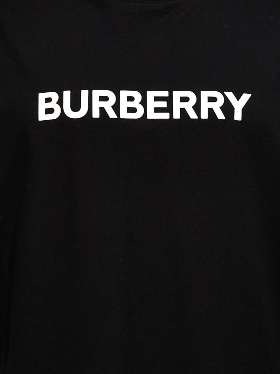 25SS 버버리 로고 반팔 티셔츠 8084233BLACK - BURBERRY