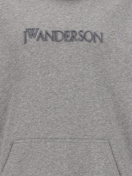 25SS JW앤더슨 로고 패치 포켓 후드 티셔츠 JW0214PG1632907 - JW ANDERSON