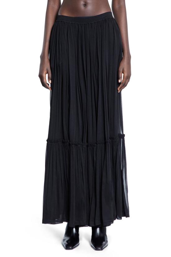 25SS 생로랑 스커트 823141Y115W 1000 Black