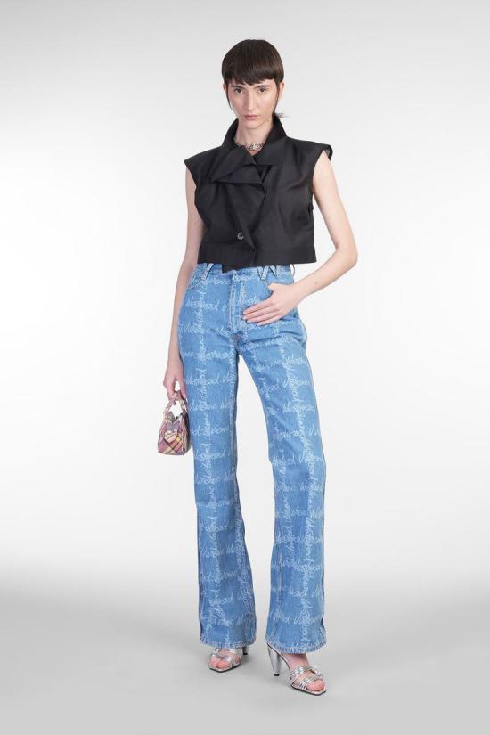 25SS 비비안웨스트우드 블라우스 420490 15010065 W012U Black - VIVIENNE WESTWOOD