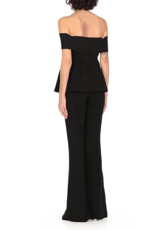 25SS 셀프 포트레이트 점프수트 RS25091JSBCREPE OFFBLACK Black - SELF PORTRAIT