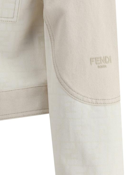 25SS 펜디 자켓 FLF810AT1E F08QQ Beige - FENDI