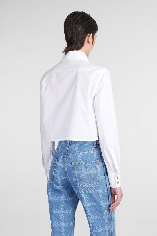 25SS 비비안웨스트우드 셔츠 404455 1501005U W009Q WHITE - VIVIENNE WESTWOOD