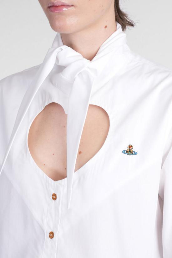 25SS 비비안웨스트우드 셔츠 404455 1501005U W009Q WHITE - VIVIENNE WESTWOOD