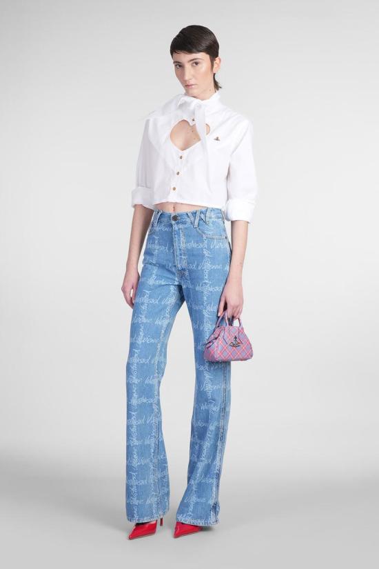 25SS 비비안웨스트우드 셔츠 404455 1501005U W009Q WHITE - VIVIENNE WESTWOOD