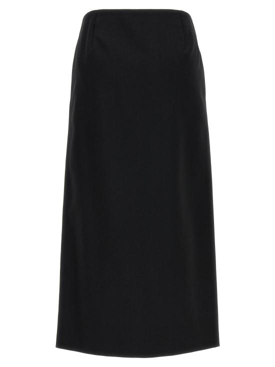 24FW 더로우 스커트 8106W2859BLK - THE ROW