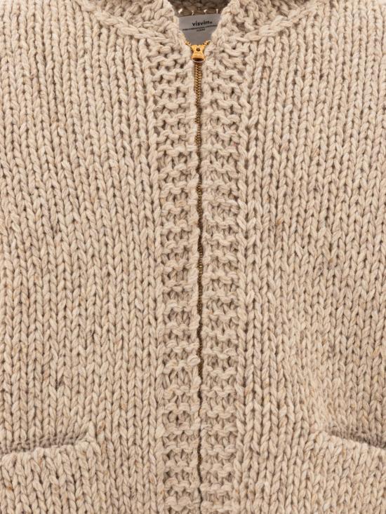 24FW 비즈빔 집업 니트 0124205012003IVORY - VISVIM