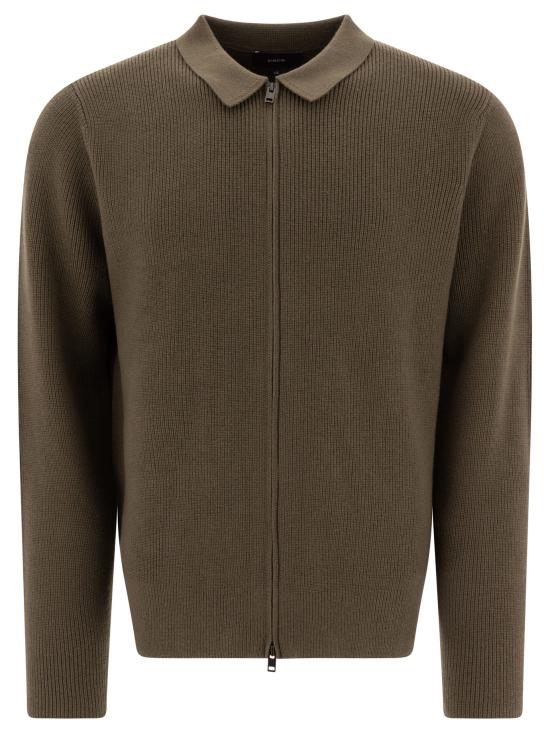 25SS 빈스 집업 니트 M09646503A300OVL