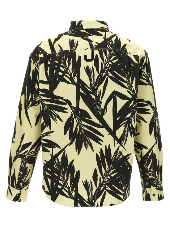  자크뮈스 긴팔 셔츠 24E246SH0011585PRTFOLIAGEBLACKYELLOW - JACQUEMUS