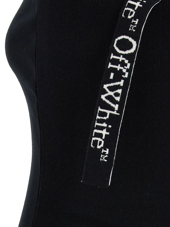 24FW 오프화이트 롱 원피스 OWHI022F24KNI00110011001 - OFF WHITE