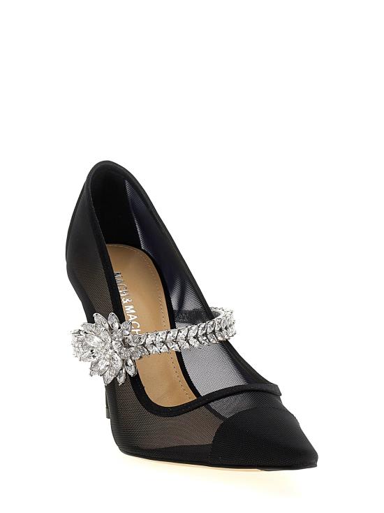 25SS 마흐앤마흐 힐/펌프스 R25S090695NETB17BLACK - MACH&MACH