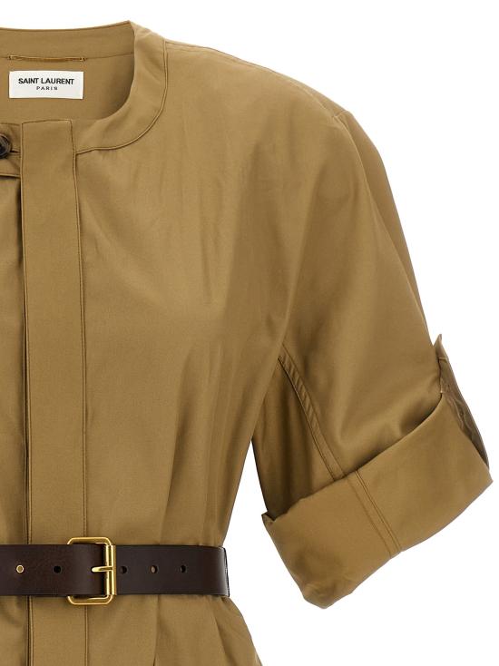  생로랑 숏 스커트 786339Y3A992611 - SAINT LAURENT