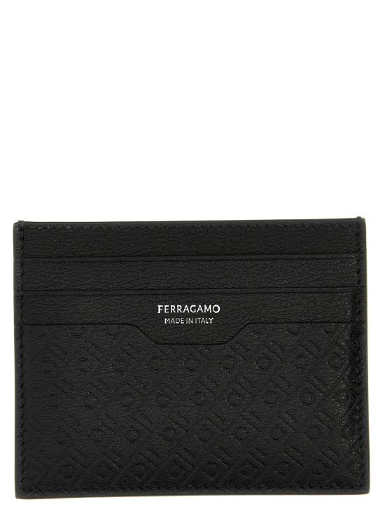 25SS 살바토레 페라가모 명함지갑 780076NERO