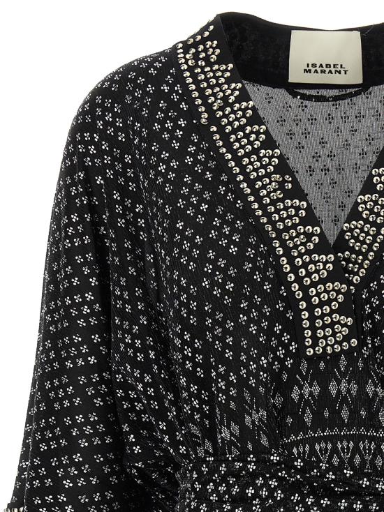 25SS 이자벨마랑 롱 원피스 RO0729FAC1K02IBKSI - ISABEL MARANT