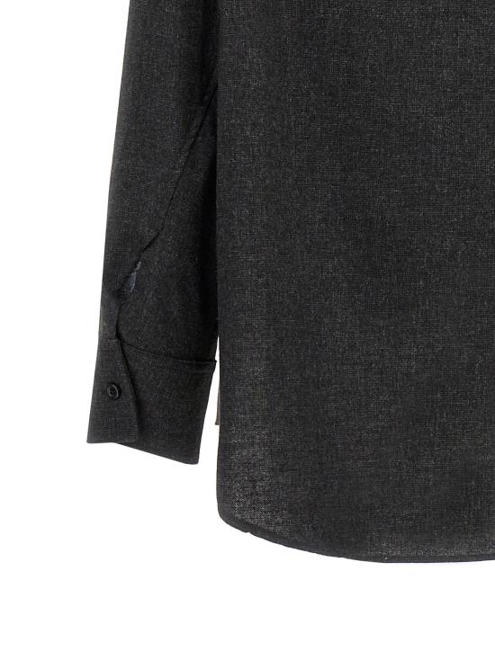 24FW 안다마네 블라우스/셔츠 T160901BTNW045GREYMELANGE - ANDAMANE