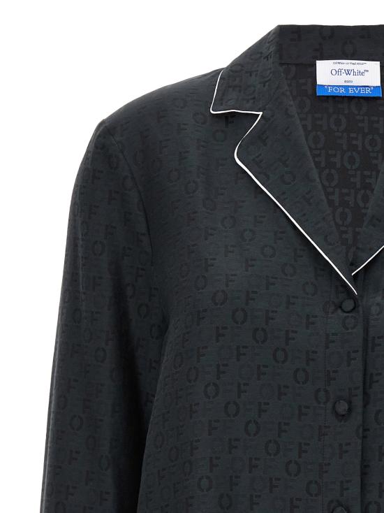  오프화이트 블라우스/셔츠 OWGE016C99FAB00110001000 - OFF WHITE