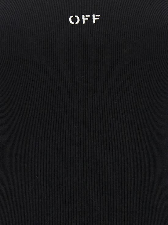 24FW 오프화이트 숏 원피스 OWDB304C99JER00210011001 - OFF WHITE