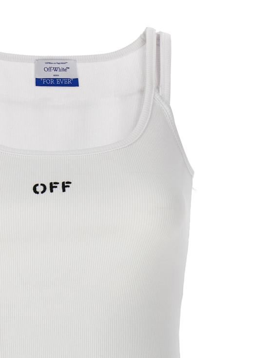 25SS 오프화이트 롱 원피스 OWDB304C99JER00201100110 - OFF WHITE