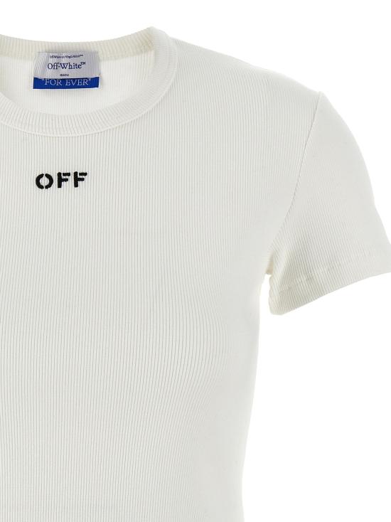 24FW 오프화이트 반팔 티셔츠 OWAA065C99JER00501100110 - OFF WHITE