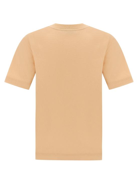 25SS 버버리 로고 프린팅 코튼 반팔 티셔츠 8102402TEACUP - BURBERRY