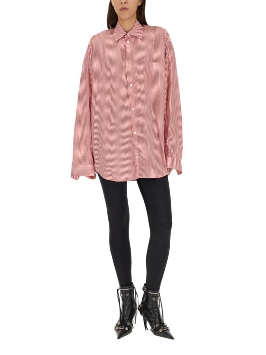 25SS 발렌시아가 블라우스/셔츠 725395 TGM276540 RED - BALENCIAGA