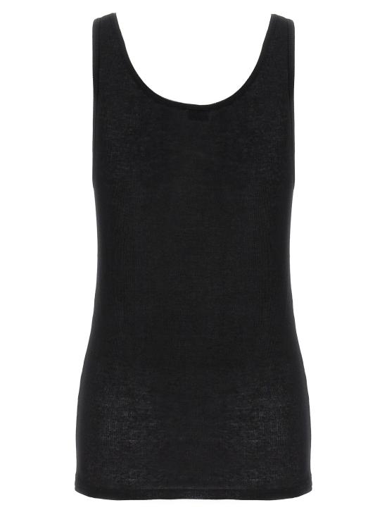  생로랑 민소매 티셔츠 504959YB2OZ1000 - SAINT LAURENT