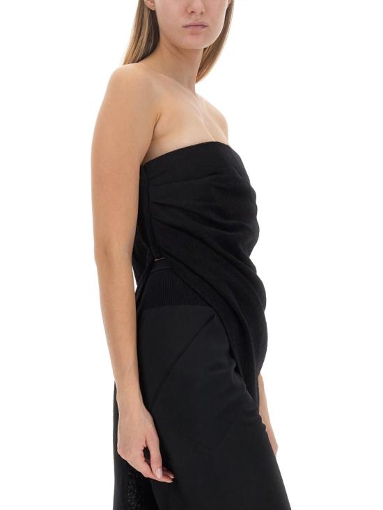  릭 오웬스 민소매 티셔츠 RO02C1155 WN09 BLACK - RICK OWENS