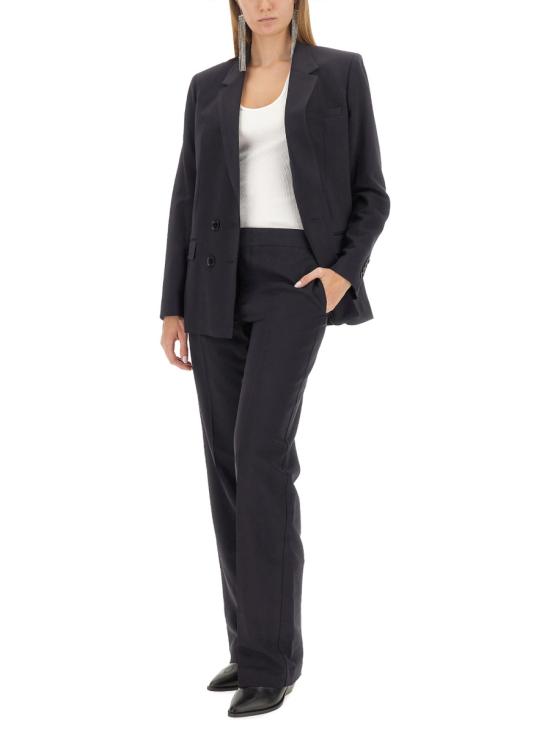  이자벨마랑 스트레이트 팬츠 PA0162FA A3F45I01BK BLACK - ISABEL MARANT