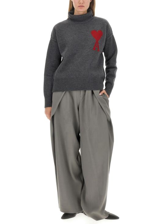 25SS 아미 스트레이트 팬츠 FTR407 VI0007087 GREY - AMI