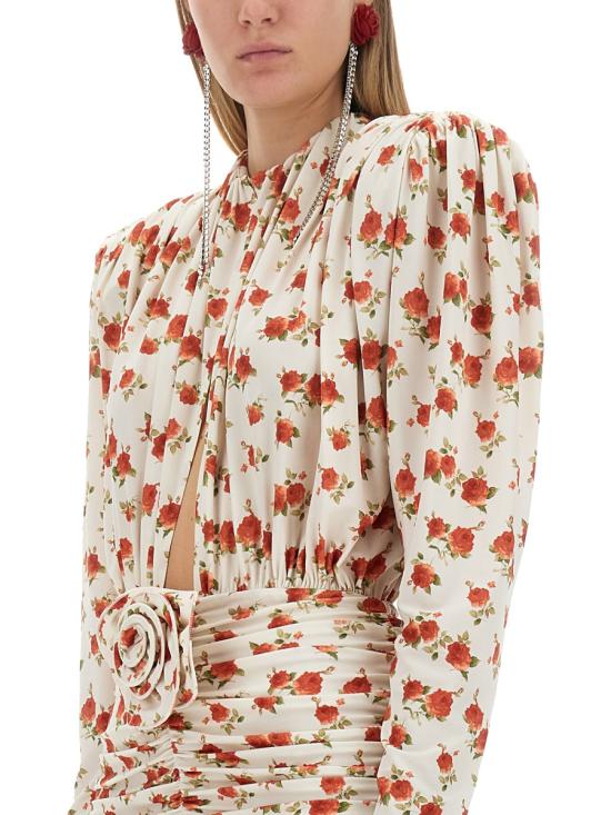  마그다뷰트림 숏 원피스 148923 CREAM MULTICOLOUR - MAGDA BUTRYM