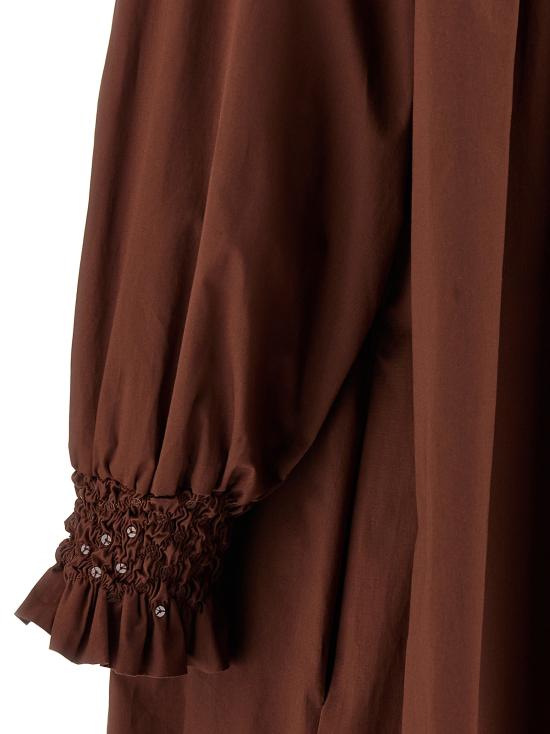 25SS 르 트윈스 롱 원피스 BENEDETTAMARRONE Brown - LE TWINS