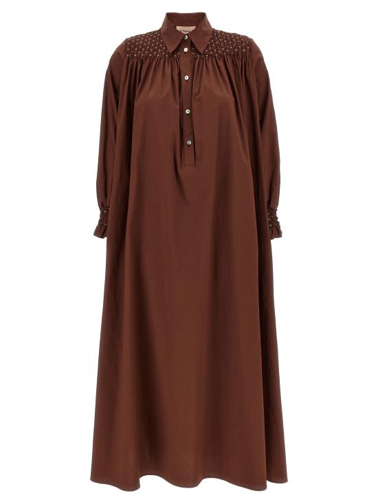 25SS 르 트윈스 롱 원피스 BENEDETTAMARRONE Brown