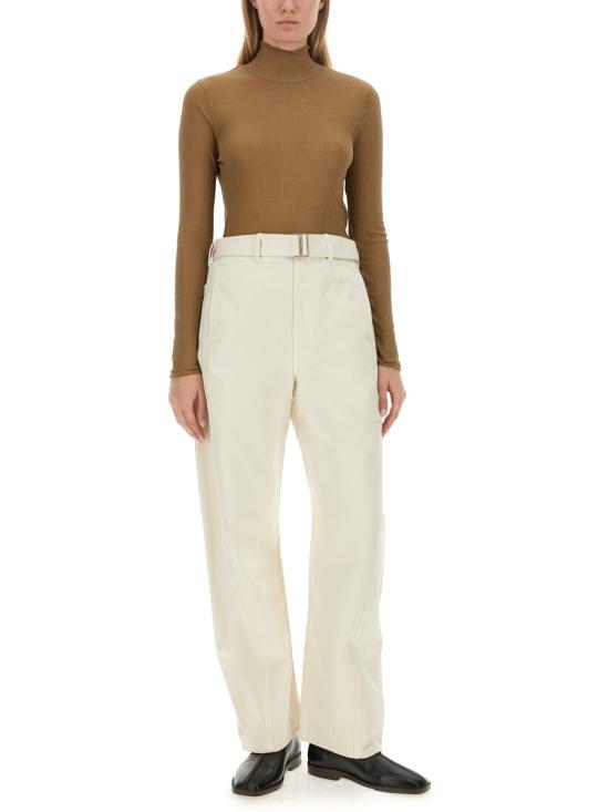  르메르 반팔 티셔츠 TO1123 LJ1007GR649 BROWN - LEMAIRE