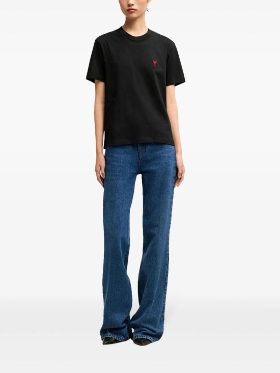 25FW 아미 탑 BFUTS035724 001 NOIR - AMI