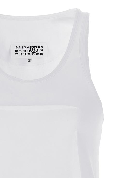 25SS MM6 메종마르지엘라 민소매 티셔츠 S62NL0051M20108100 - MM6 MAISON MARGIELA