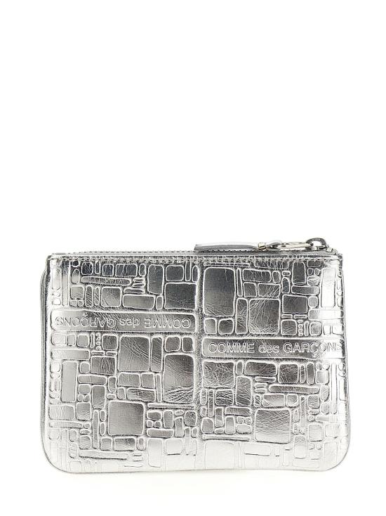 24FW 꼼데가르송 클래식 레더 라인 파우치 SA8100EGSILVER - COMME DES GARCONS