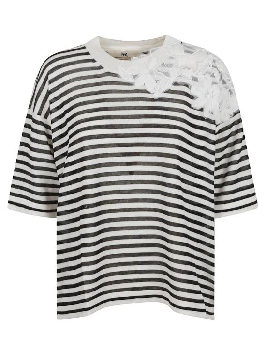 25SS 에르마노 설비노 탑 D465L724APR ETQ A4626 BASE BIANCA WHITE