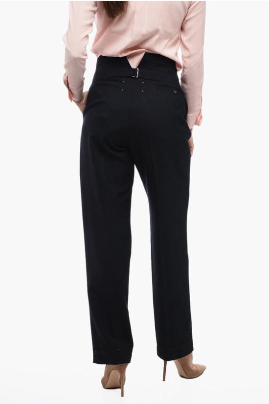  마르지엘라 스트레이트 팬츠 SI0KA0005S60307524 Blue - MAISON MARGIELA