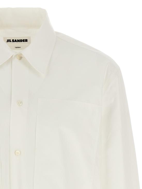 25SS 질샌더 긴팔 셔츠 J24DL0111J45001100 - JIL SANDER