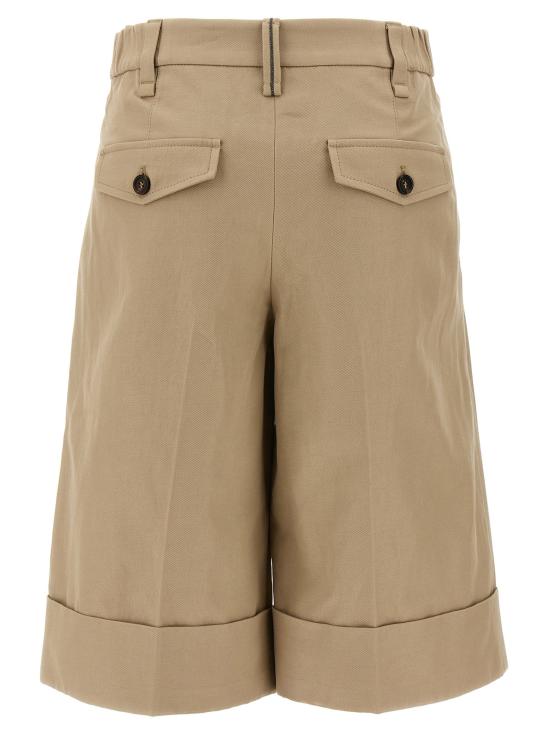 25SS 브루넬로 쿠치넬리 숏팬츠 ML145P8866C2910 - BRUNELLO CUCINELLI